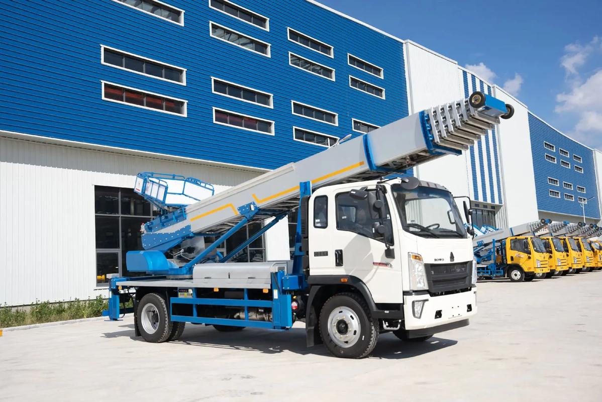 十堰出租云梯车高空作业车 建筑垃圾搬运